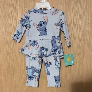 Disney Kids Set - Blue with Stitch Design